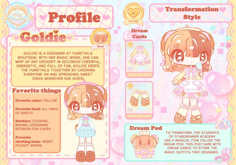 Yumetails_Goldie card